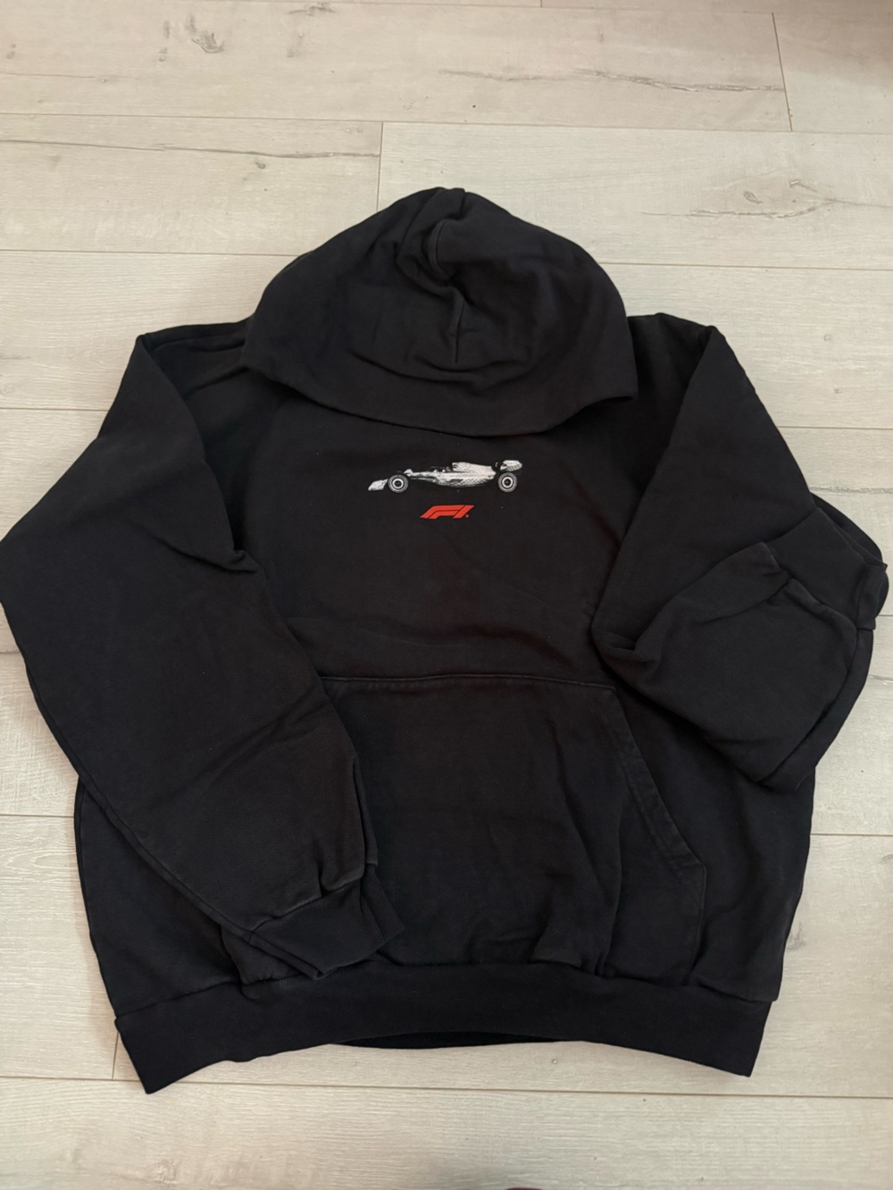 PacSun Formula 1 Black Pullover Hoodie
